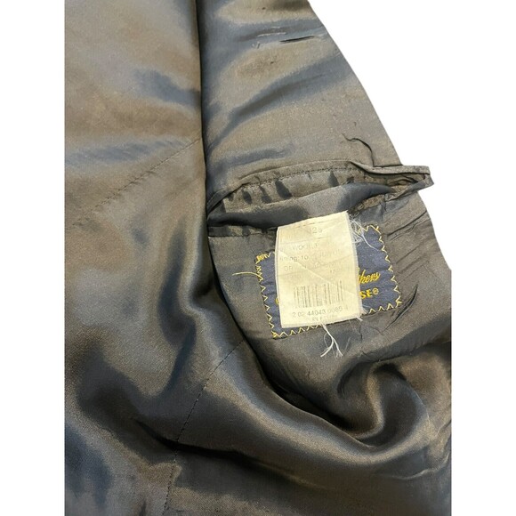VINTAGE Brooks Brothers Blazer Men's Size 42S Gray Pinstripe Suit Jacket Preppy - Picture 5 of 9
